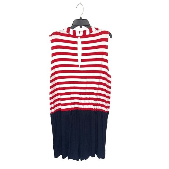 NWOT Trina Turk | Red White & Blue Giselle Romper XXL - Picture 6 of 10